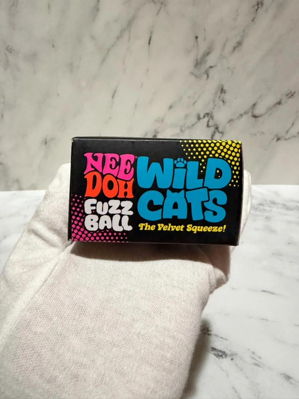 NeeDoh Fuzz Ball Wild Cats - BLUE - Picture 6 of 9